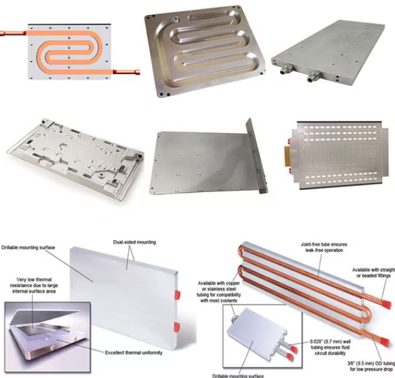 dual extruder mount bar aluminum cooling block_3